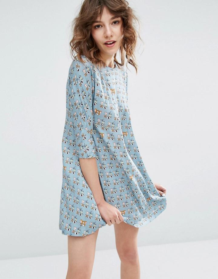 Paul And Joe Sister Looney Tunes Dress - Multi
