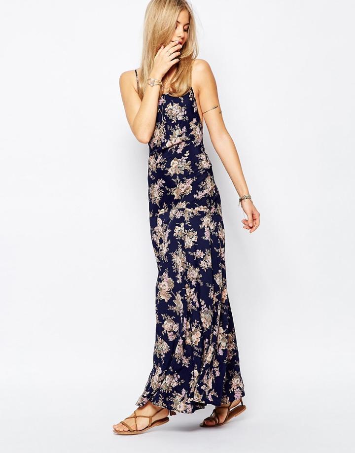 Flynn Skye Anaheit Maxi Dress In Midnight Magic - Midnight Magic