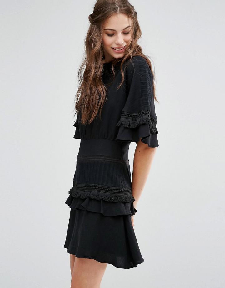 Stevie May The Solo Dance Mini Dress - Black