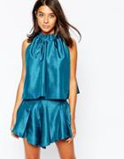 C/meo Collective Make Way Top In Teal - Teal