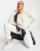 Columbia Lodge Sweatshirt In Cream-white