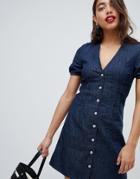 Warehouse Denim Summer Dress - Blue