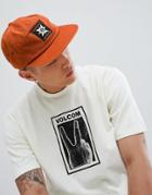 Volcom Abandoned Playground 5-panel Cap In Brown - Brown