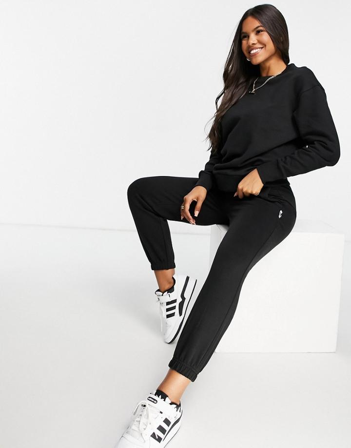 Asos 4505 Icon Ultimate Sweatpants In Brushback-black