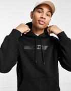 Nicce Graphene Carbon Box Logo Hoodie In Black