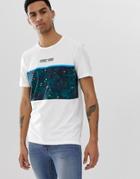 Jack & Jones Core Logo T-shirt With Print - White