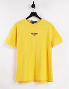 Polo Ralph Lauren Sport Capsule Central Logo T-shirt In Yellow