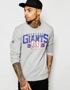 New Era Nfl Sweatshirt With Giants Logo - Gray