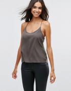 Vero Moda Simple Cami - Beluga