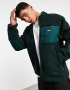 Dickies Red Chute Sherpa Fleece In Pine Green