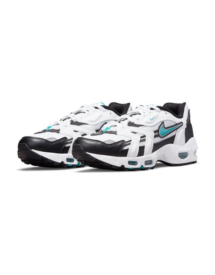 Nike Air Max 96 Ii Sneakers In White/mystic Teal