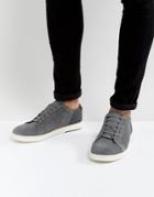 Ted Baker Xiloto Suede Sneakers In Gray - Gray