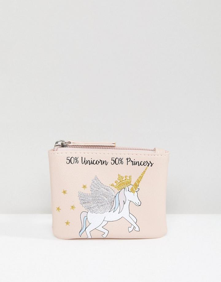 New Look Princess Unicorn Coin Purse - Multi