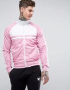 Good For Nothing Track Jacket In Pink - Pink