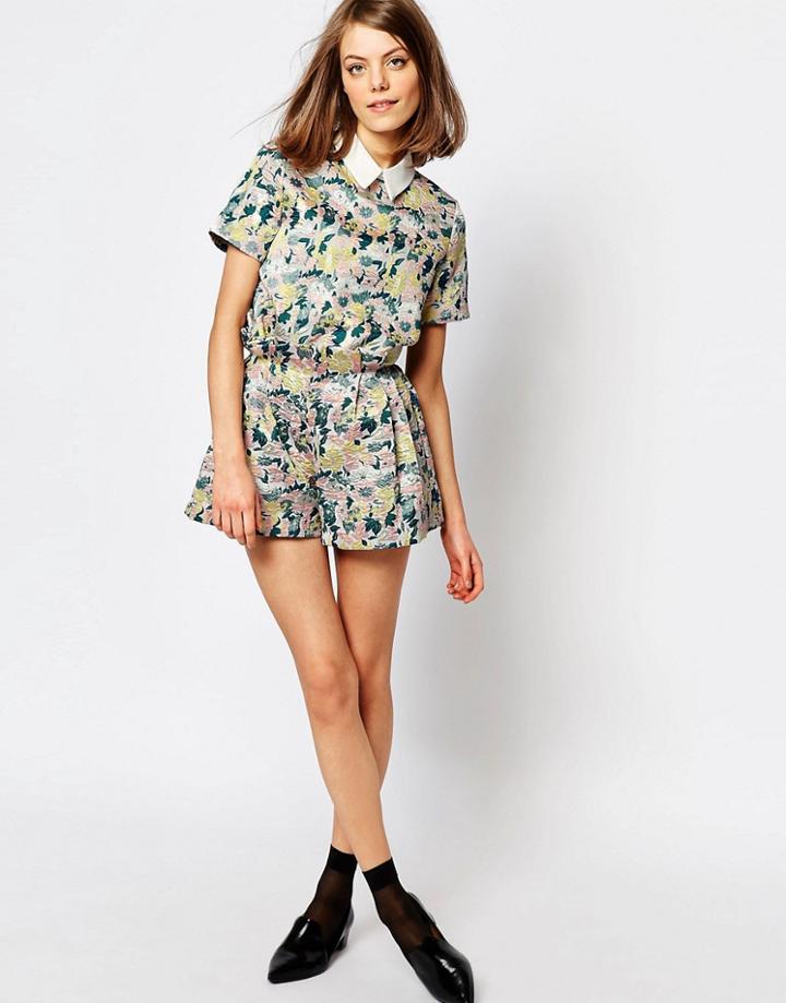 Sister Jane Citrus Jacquard Shorts Co-ord - Multi
