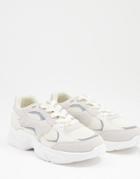 Truffle Collection Chunky Runner Sneakers In Beige-neutral