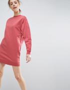 Asos Ultimate Sweat Dress - Red