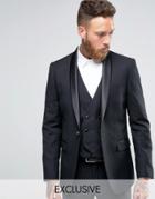 Farah Arnos Tux Suit Jacket - Black