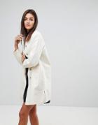 Ymc Round Collar Trench Coat - White