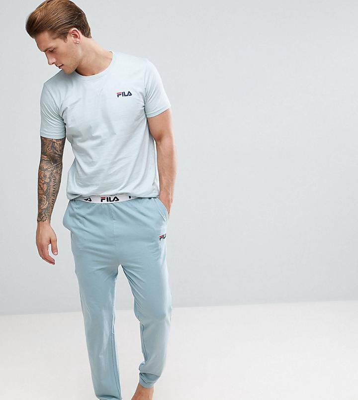 Fila Vintage Lounge Joggers In Blue - Blue