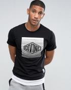 Divine Blade Printed T-shirt - Black