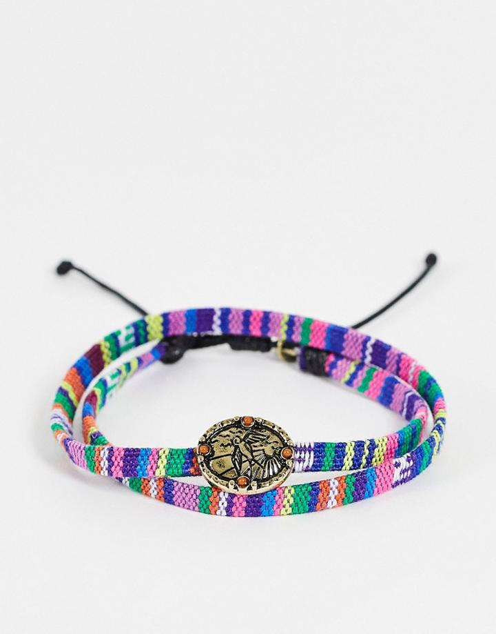 Classics77 Fabric Bracelet In Red