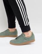 Adidas Originals Gazelle Decon Sneakers In Green Cg3705 - Green