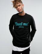 Cheats & Thieves Trust Me Sweater - Black
