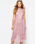 Body Frock Wedding Peony Lace Dress - Smoked Rose