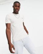 Polo Ralph Lauren Icon Logo T-shirt In Beige Heather-neutral