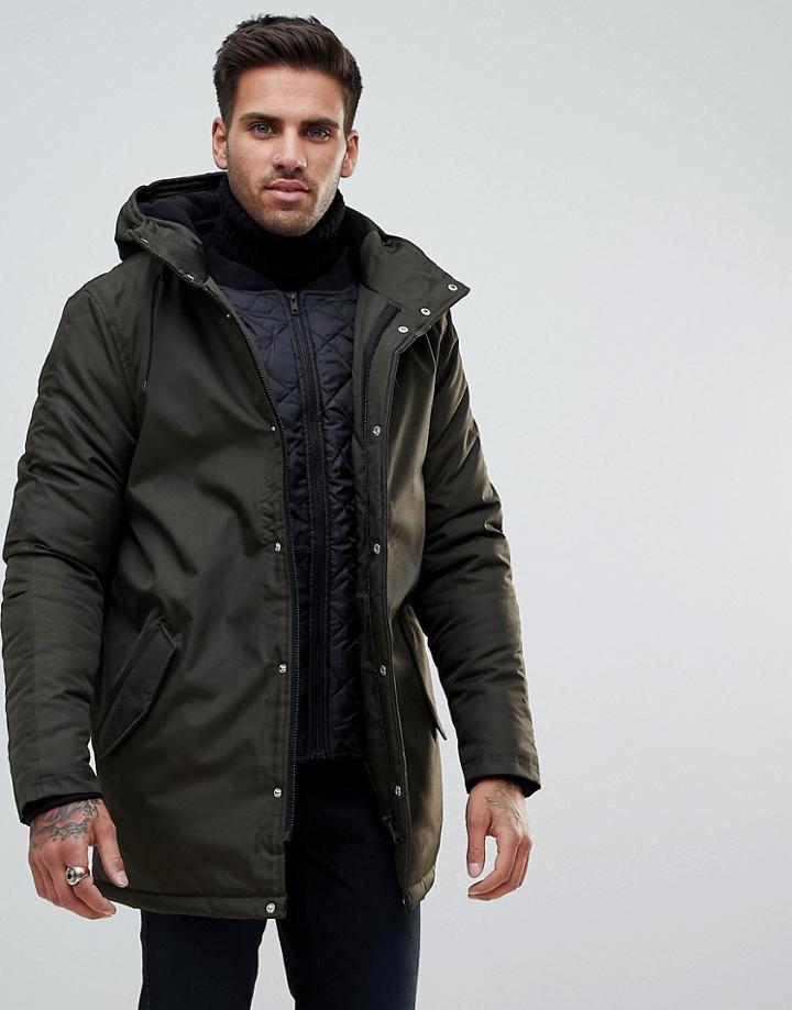 Kronstradt Hooded Coat - Green