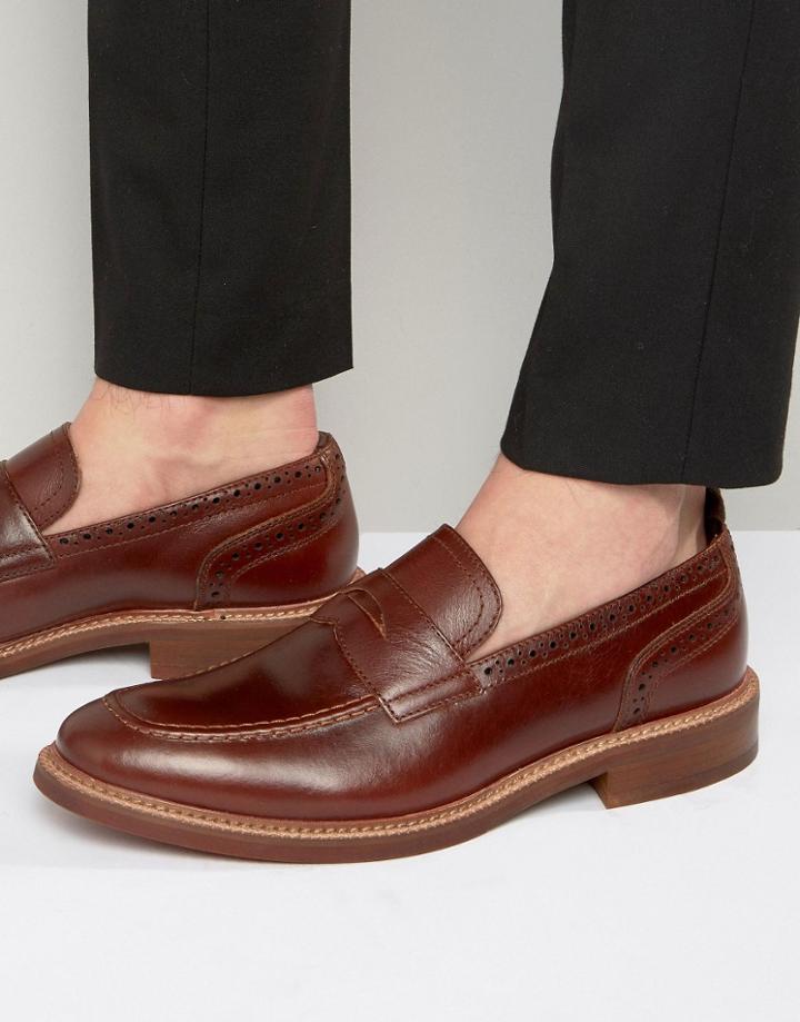 Aldo Umilaviel Leather Penny Loafer - Tan