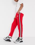 Nike Tribute Track Sweatpants Red