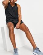 New Balance Accelerate Tank With Logo In Black