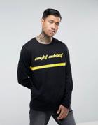 Night Addict Racer Long Sleeve T-shirt - Black