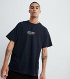 Reclaimed Vintage Inspired Logo T-shirt In Black - Black