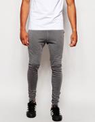 Asos Extreme Super Skinny Joggers - Charcoal