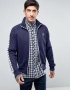 Fred Perry Sports Authentic Track Jacket In Navy - Navy