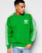 Adidas Originals Adicolor 90s Fit Sweatshirt In Green B10663 - Green