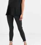 Urban Bliss Maternity High Waisted Coated Jeans