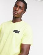 Levi's Skateboarding Graphic T-shirt In Yellow