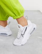 Nike Air Max 2090 Sneakers In White And Black