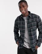 Selected Homme Check Shirt In Green