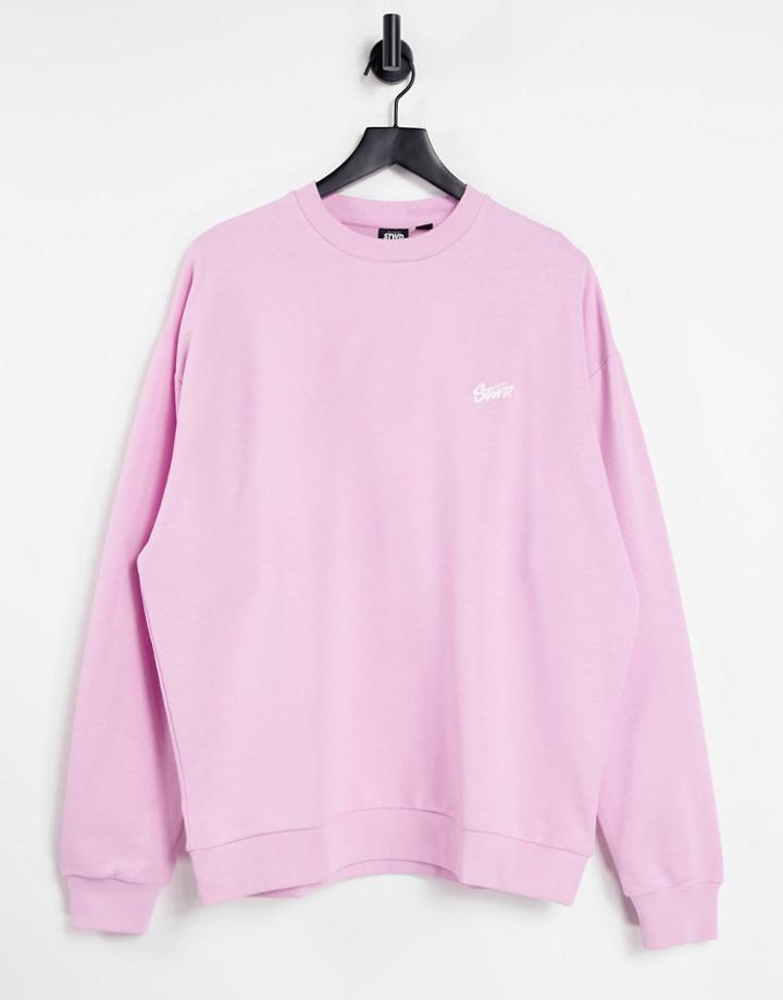 Pull & Bear Set Sweatshirt In Pink