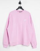 Pull & Bear Set Sweatshirt In Pink