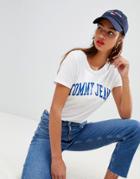 Tommy Jeans Clean Logo T-shirt - White