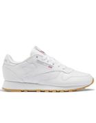 Reebok Classic Leather Sneakers In White/gray