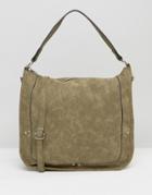 Yoki Shoulder Zip Bag - Green