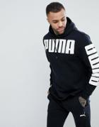 Puma Rebel Hoody Fl In Black 85008701 - Black