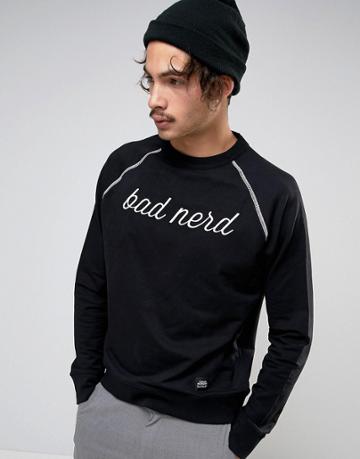 Cheap Monday Bloke Bad Nerd Sweatshirt - Black